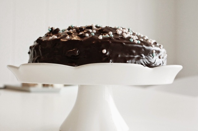 Gluten- og Laktosefri Sjokoladekake