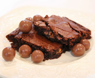 Malteser brownie