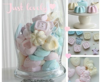 Cute pastel Homemade Marshmallows