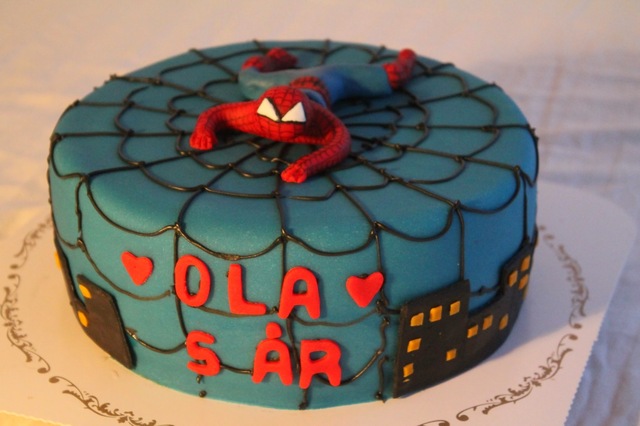 Spiderman-kake