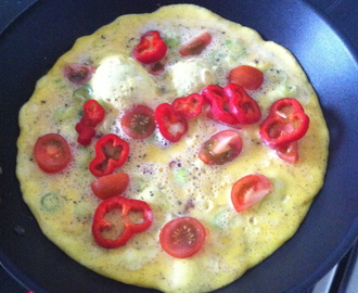 Luftig omelett