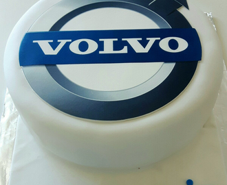 Bursdagskake tema:Volvo