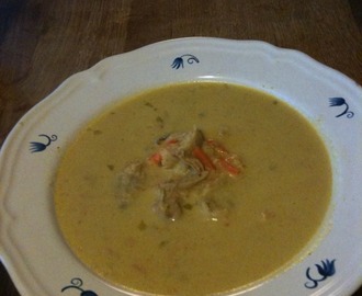 Mulligawtany suppe med kylling