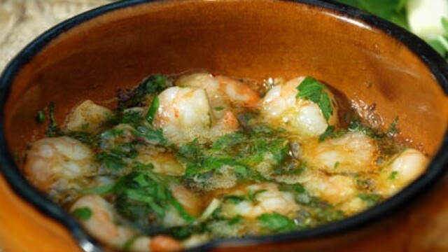 Gambas al ajillo