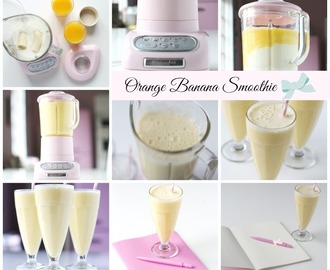 Delicious Orange Banana Smoothie