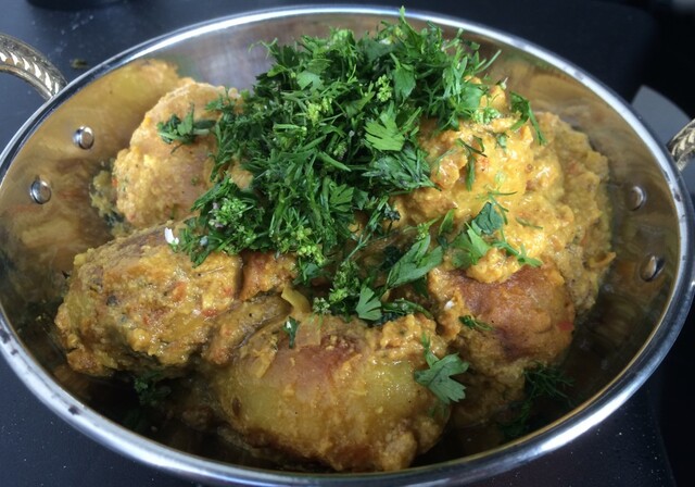 Punjabi Dum aloo – Poteter i tykk og kremete curry