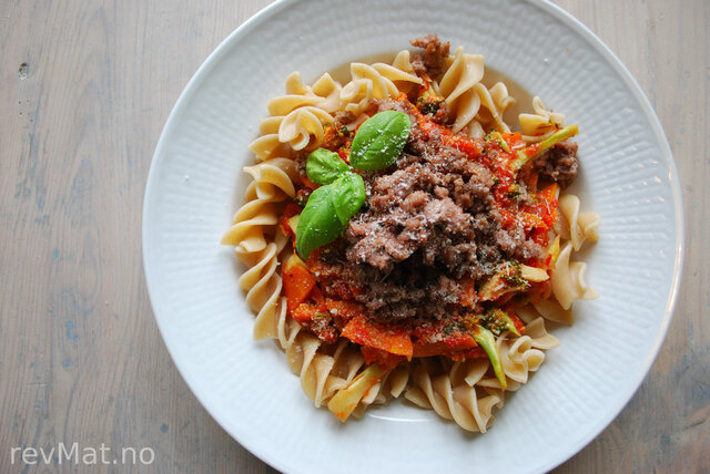 Pasta med tomatsaus