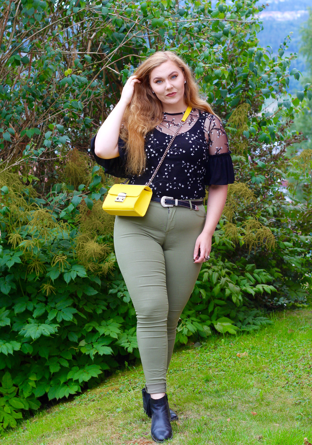 OUTFIT: Green Pants