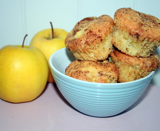 Eplekake muffins