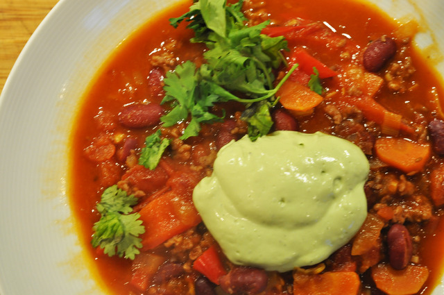 Chili con carne for kongen