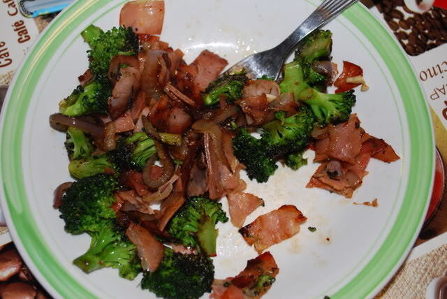 Lavkarbo oppskrift, stekt brokkoli.