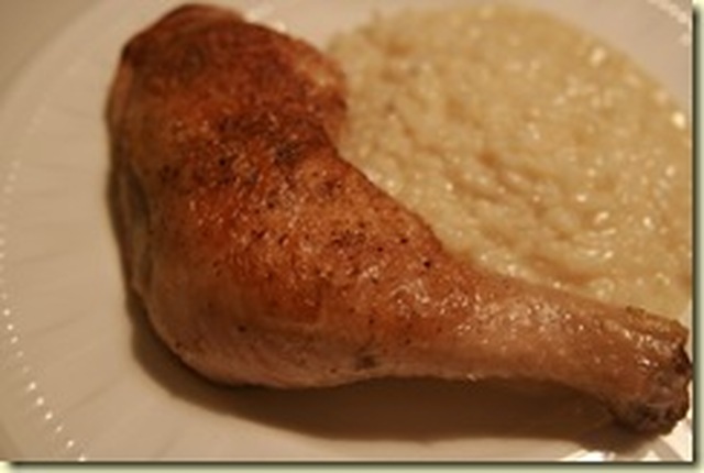 Kyllinglår med risotto