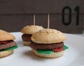 Kreative Burger-Muffins