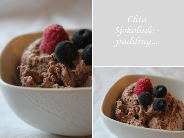 Chia sjokoladepudding