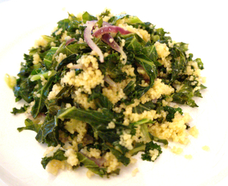 Middagtips: Couscous med grønnkål