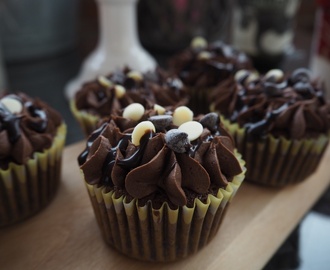 Himmelska Chocolate-Chip Cupcakes
