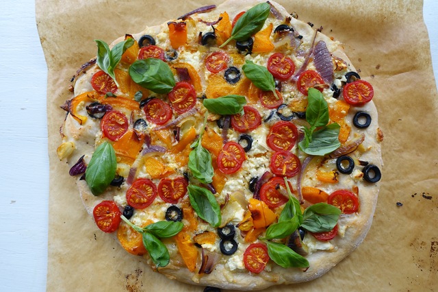 Gresk pizza – vegetar