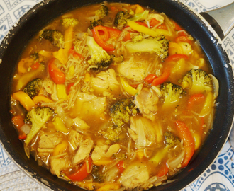 Lavkarbo chicken chop suey
