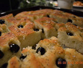 Glutenfri focaccia