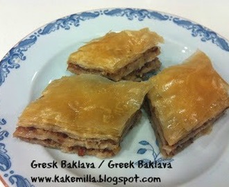 Gresk Baklava / Greek Baklava