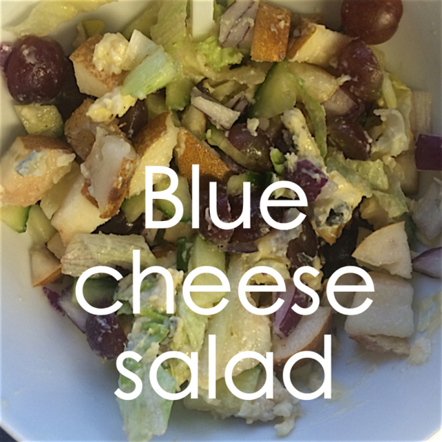 Blue cheese salad
