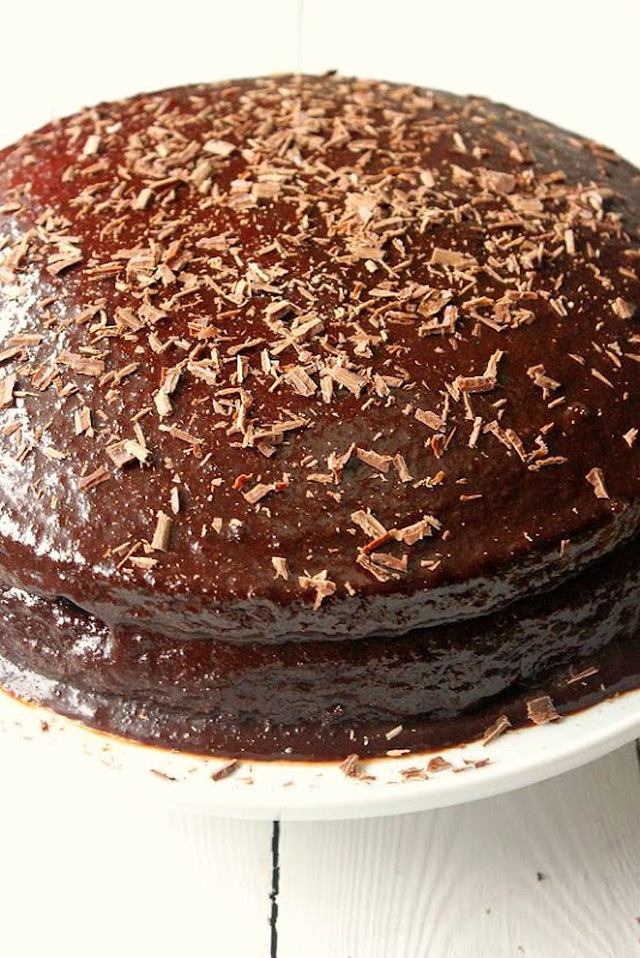 Hershey si Perfectly Chocolate Sjokoladekake