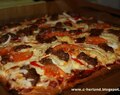 Lavkarbo pizza med enkel bunn og biff