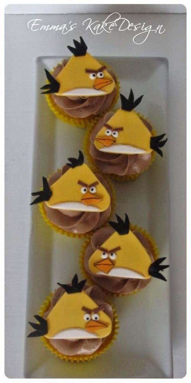 Angry Birds Cupcakes!