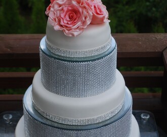 Diamond weddingcake