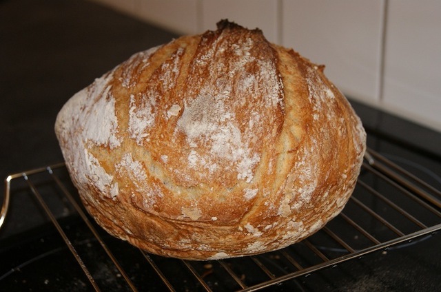 No-knead brød 2. forsøk: Klassisk loff