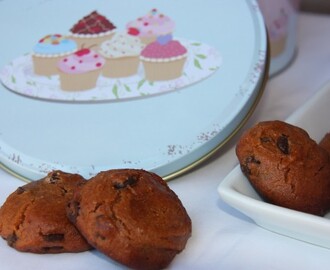 Sukkerfrie kryddercookies med gresskar og sjokoladebiter