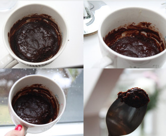 Brownie in a mug