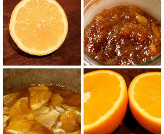 Sunnere appelsin- og sitronmarmelade