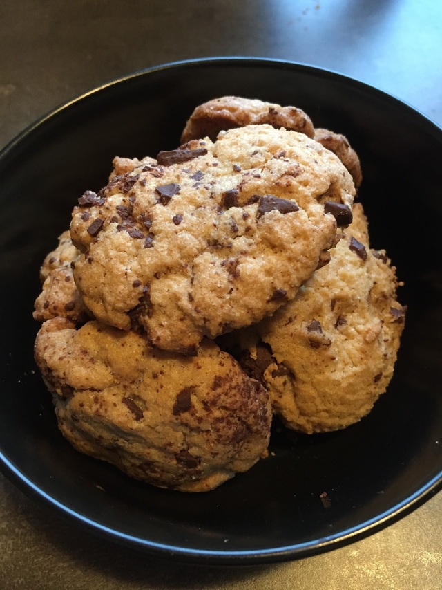 Cookies med sjokoladebiter