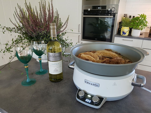 Langtidskokt Fårikål i Crock-Pot ♫♪ Welmoed Chenin Blanc 2018 ?