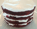 Red velvet med mascarponekrem