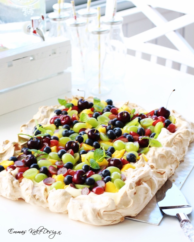 Oppskrift Pavlova!