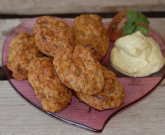 Tapas;Blomkålputer med currydipp