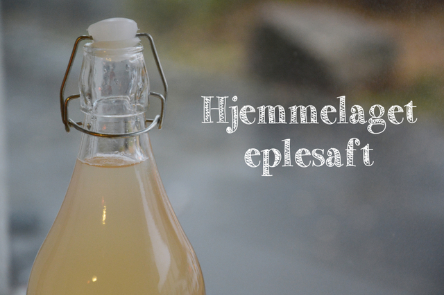 Oppskrift: hjemmelaget eplesaft