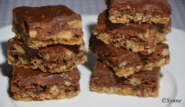 Brownies med sprø bunn (glutenfri)