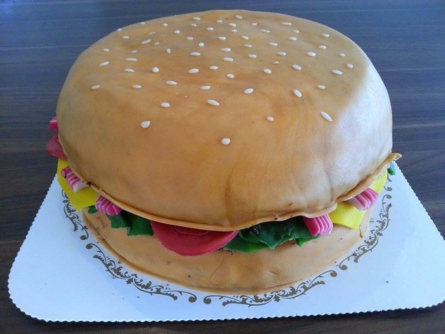 Hamburger-kake