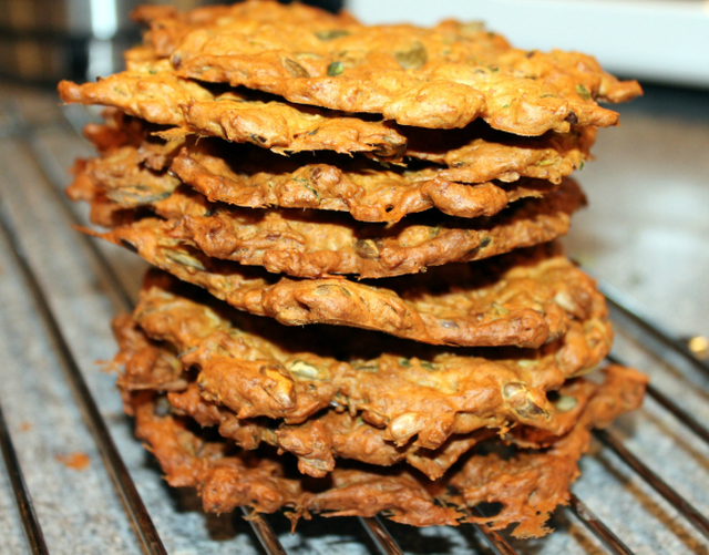 Speltknekkebrød med timian