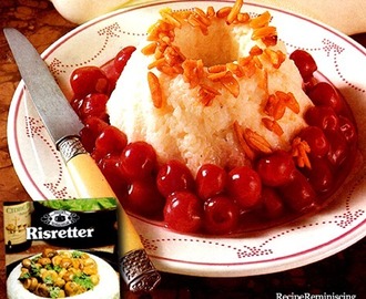 Rice Pudding With Cherries / Rispudding Med Kirsebær