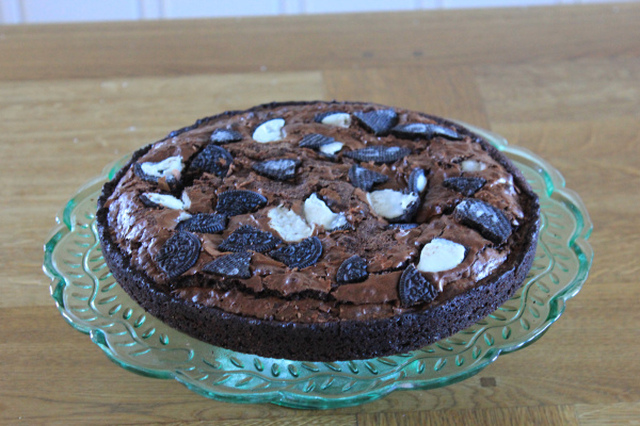 Oreo brownie