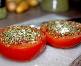 Ovnsbakt, krydret tomat på 1-2-3