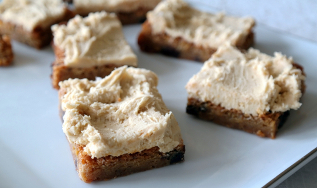 BLONDIES MED KARAMELL