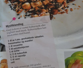 Müsli til mor!