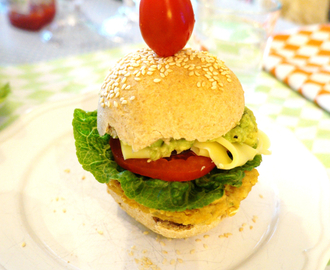 Hjemmelaget vegetarburger