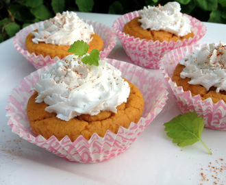 Sunne cupcakes med vaniljefrosting