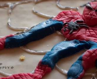 Spider Man-bursdagkake